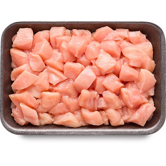 Fresh Chicken Breast Boneless Cubes (Premium Quality)